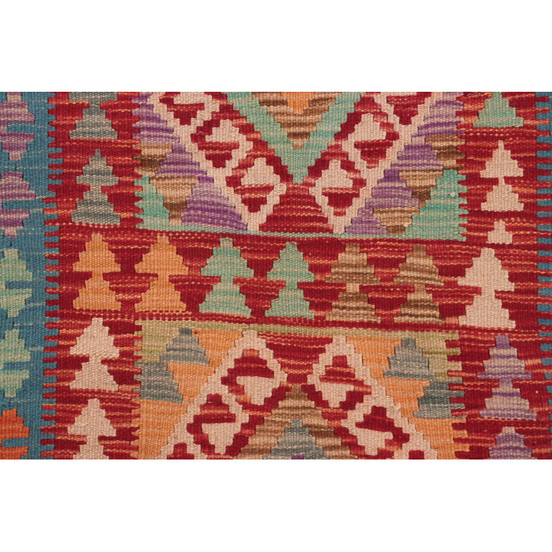 Southwestern Wool Hand Woven 112cm X 156cm Area Rug