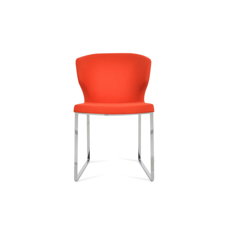 Métal traîneau Amed Plus, Orange, Chrome