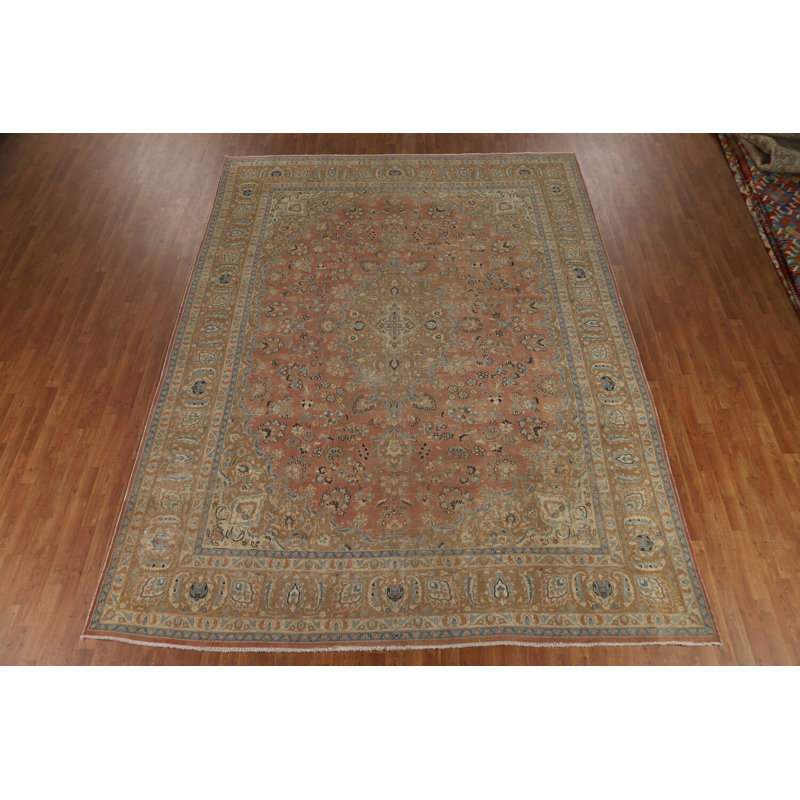 Tapis traditionnel floral 9 x 12