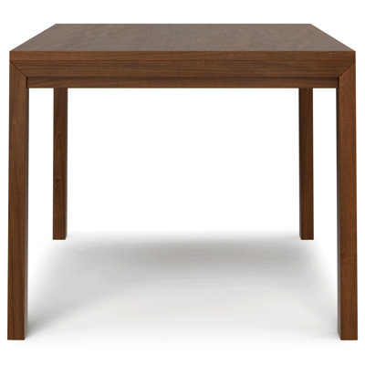 Table de salle à manger rectangulaire en bois l 60 po Wilson, style transitionnel, 6 places