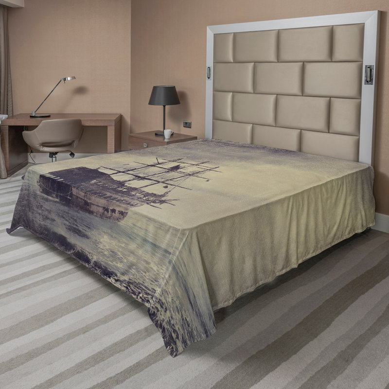 Drap plat Ambesonne, Drap plat de taille très grand