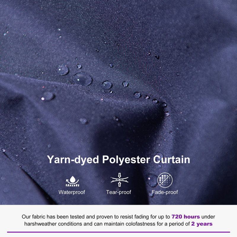 PURPLE LEAF Hardtop Gazebo Canopy with Curtains and Netting for Patio Deck Backyard Heavy Duty Sunshade UV Protection Metal Outdoor Permanent Pavilion