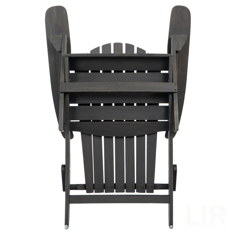 Chaise Malibu Adirondack, chaise, Gris foncé