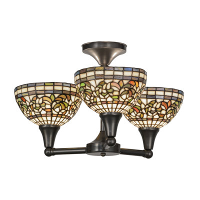 Labriola Glass Semi Flush Mount