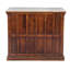 White Solid Wood 2 Door Antique Cabinet
