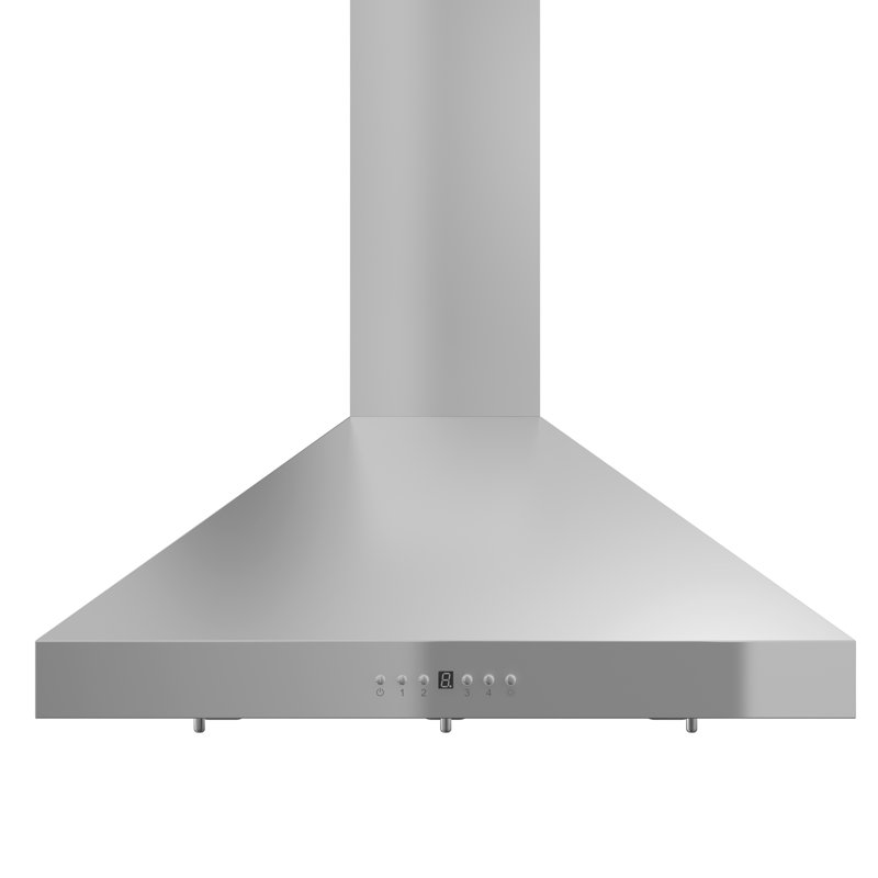 42" KL3 400 CFM Convertible Wall Mount Range Hood in Brushed Stainless Steel