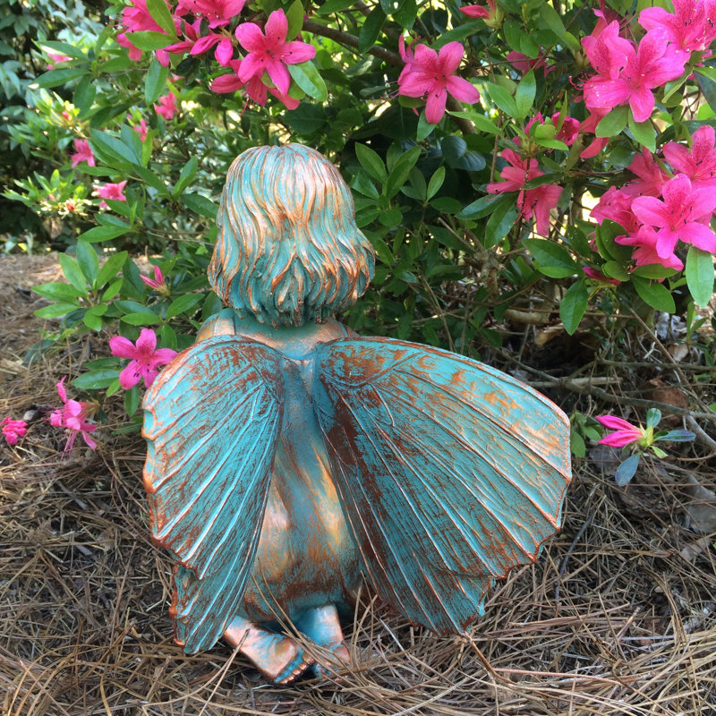 Suffolk Fairy Rebecca Garden Statue.