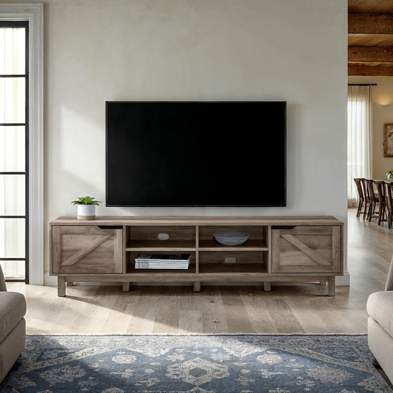 Symons 70'' 2-Door Media Console for TVs up to 70", Gray Wash