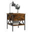 Tahnaout 40cm W Iron Bedside Table-135005034-169839290