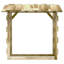 Alpen Home Pergolas With Roofs 4 Pcs 100X90x100 Cm Impregnated Pinewood