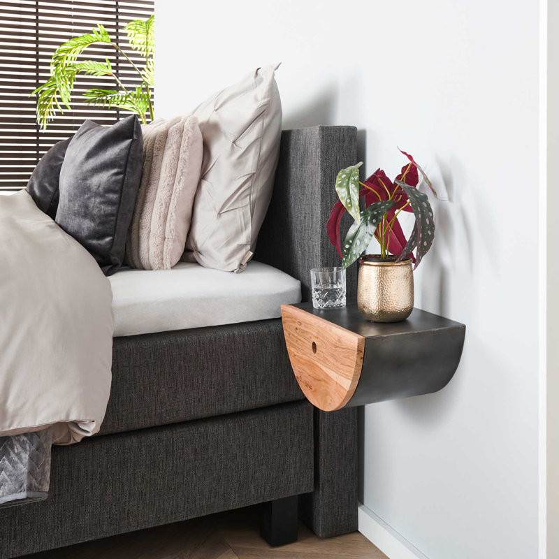 Rosamonde 1 Drawer Bedside Table