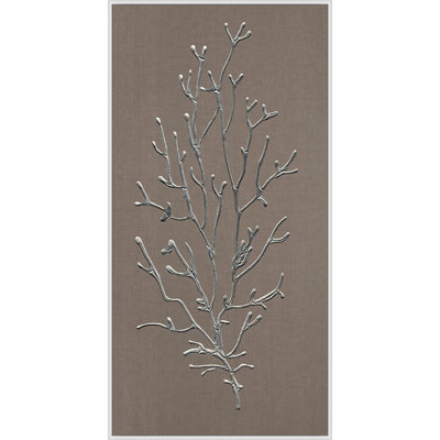 Pewter Coral Icon 1 Print