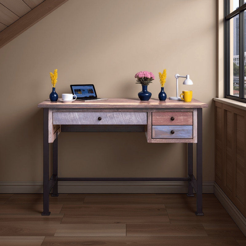 Bureau d'écriture rectangulaire G 47,75 po