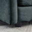 Canapé modulaire en U avec repose-pieds réversible, canapé d'angle convertible 3 places et 2 repose-pieds, canapé en chenille douce minimaliste moderne pour le salon