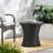 Lambrecht 19.75" W 19.75" D Round Weather Resistant Wicker Side Table -1248612792