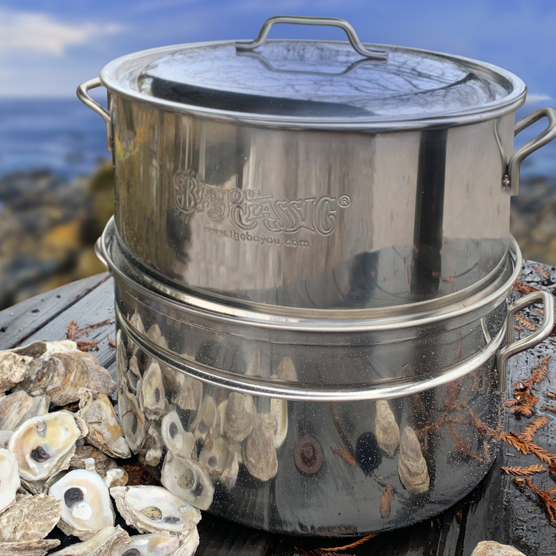 Bayou Classic Bayou Stainless Steel Steamer Pot