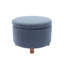 Repose-pieds rond de 24 po avec rangement-876846191