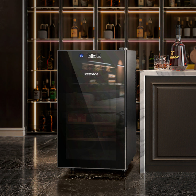 48L Upgraded Electric Thermostatic Cigar Humidor with Cooling and Heating