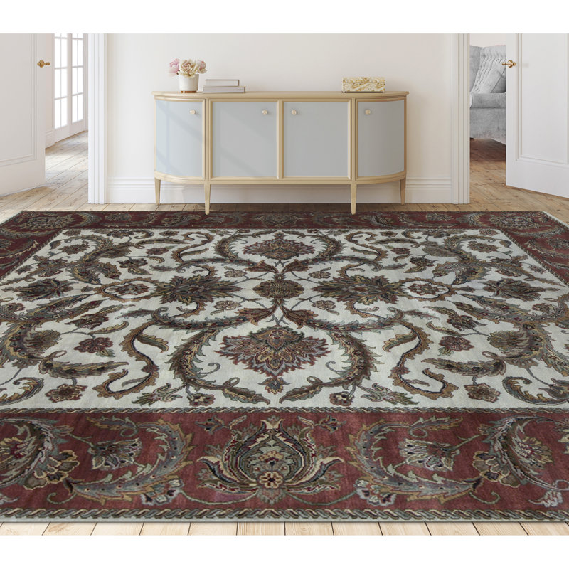Trinity Wool Oriental Area Rug, Rectangle 8' x 9'10"