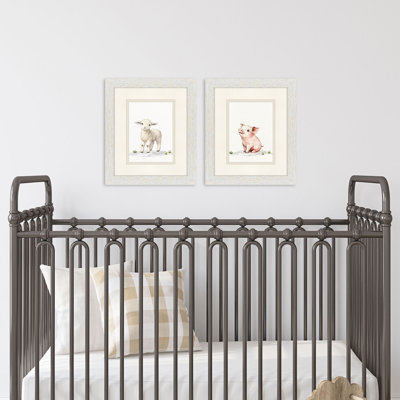 Farm Friends II Framed Art
