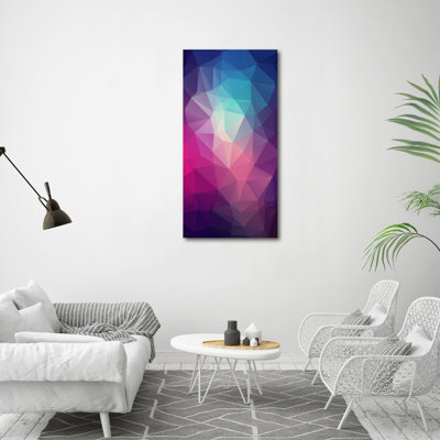 Abstraction Background - Wrapped Canvas Print