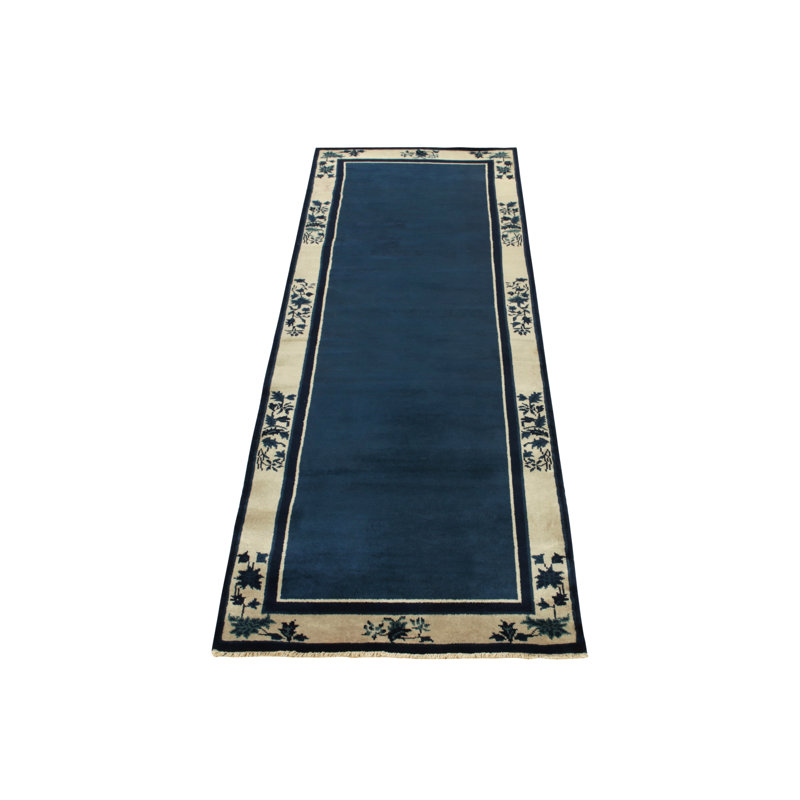One-of-a-Kind 2'6" X 11'9" Hand Knotted Area Rug