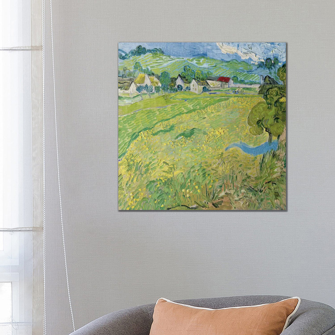 Le Vessenots a Auvers by Vincent Van Gogh - Wrapped Canvas Graphic Art