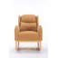 Chaise berçante avec pieds en bois paquet