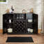 Armoire à vin à finition espresso