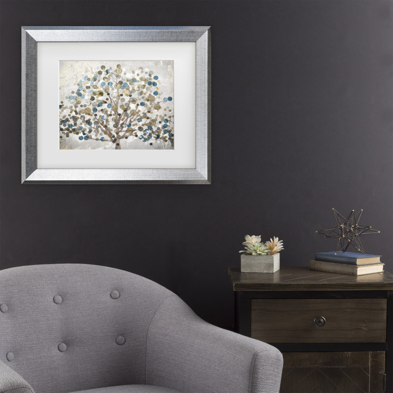 Art encadré mat couleur "Boulangerie", Argent, H 14,5 po x l 17,5 po x P 0,75 po