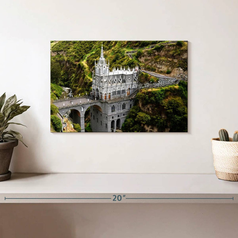 Lilie Las Lajas Shrine, 8" H x 12" W