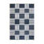 Modern Non-Slip Area Rugs – Blue Cream – Living Room, Hallway Runner, Kitchen & Door Mat – Multiple Sizes-2120391170