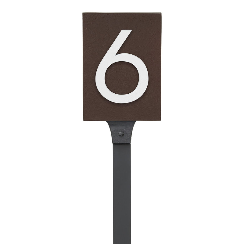 Rectangle pour pelouse, Bronze romain / blanc, Oui