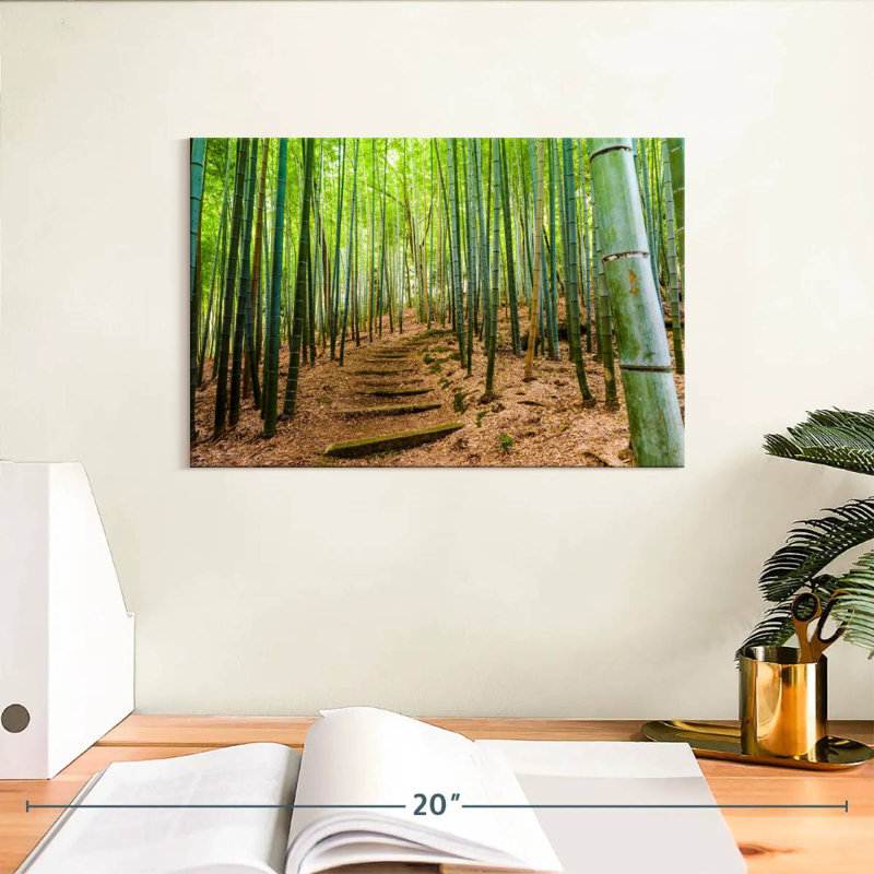 Forêt emblématique de bambou Alvord, H 8 po x l 12 po