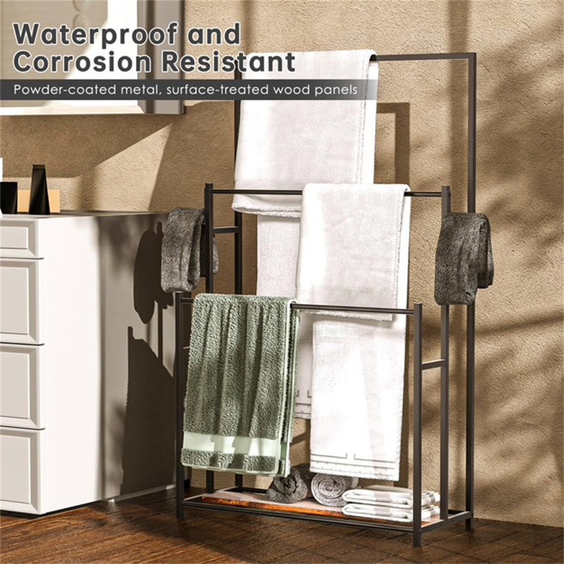 Porte-serviettes sur pied