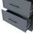 [Assembly Video Provided] TOPMAX Modern 83.7Inch High Kitchen Pantry, Freestanding Tall Kitchen Hutch With Faux Marble Top, Cupboard Cabinet With 5 Storage Drawers And Adjustable Shelf, Set Of 2, Gray-1580764541