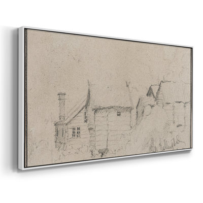 Abstract Series-CMXLVII- Framed Gallery Wrapped Canvas -Ready to Hang