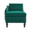 Getchell Velvet Chaise Lounge-580043476