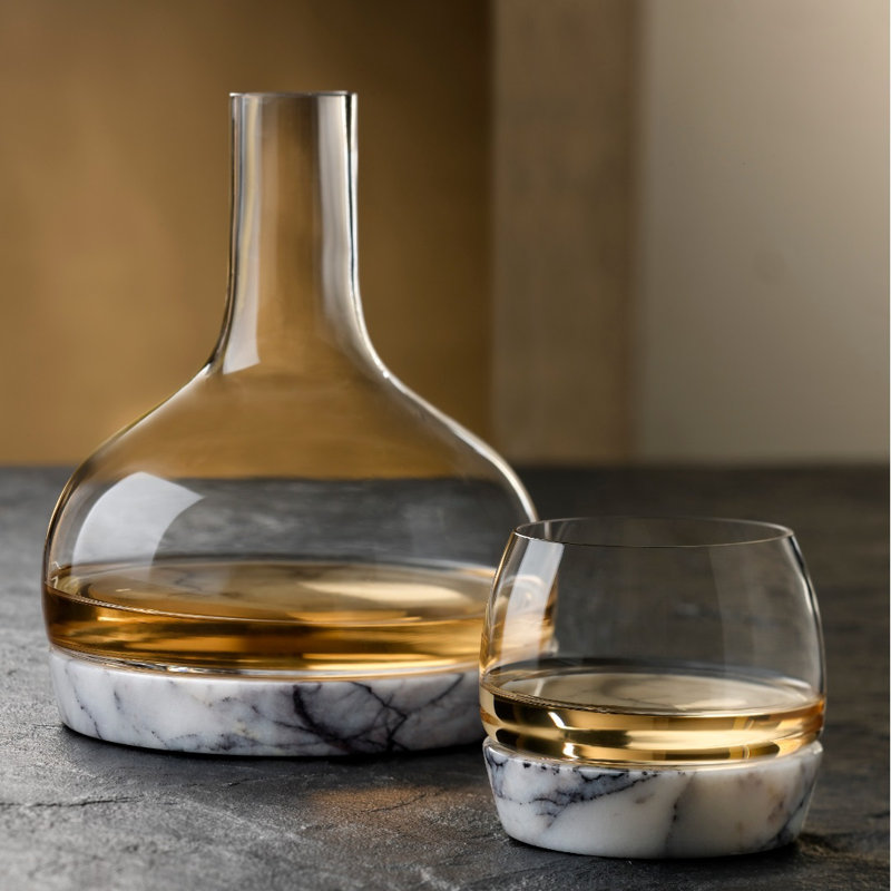 Chill Handmade Crystal Whiskey Glass