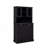 Two-Compartment Tilt-Out Dirty Laundry Basket Tall Bathroom Cabinet With 2 Adjustable Shelves-1165886797