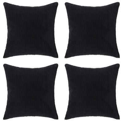 Housse de coussin à rayures