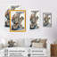 Gardien de but pendant le match de hockey I - Impression sur toile-1729655641-1729655642
