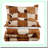 Rustic Cowhide Comforter Set - Queen Size Farmhouse Bedding Bundle with Leather Stitching & Cow Print Design - Includes 2 Pillowcases for Bedroom Decor