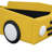 Race Car-Shaped Platform Bed With Wheels-871919665