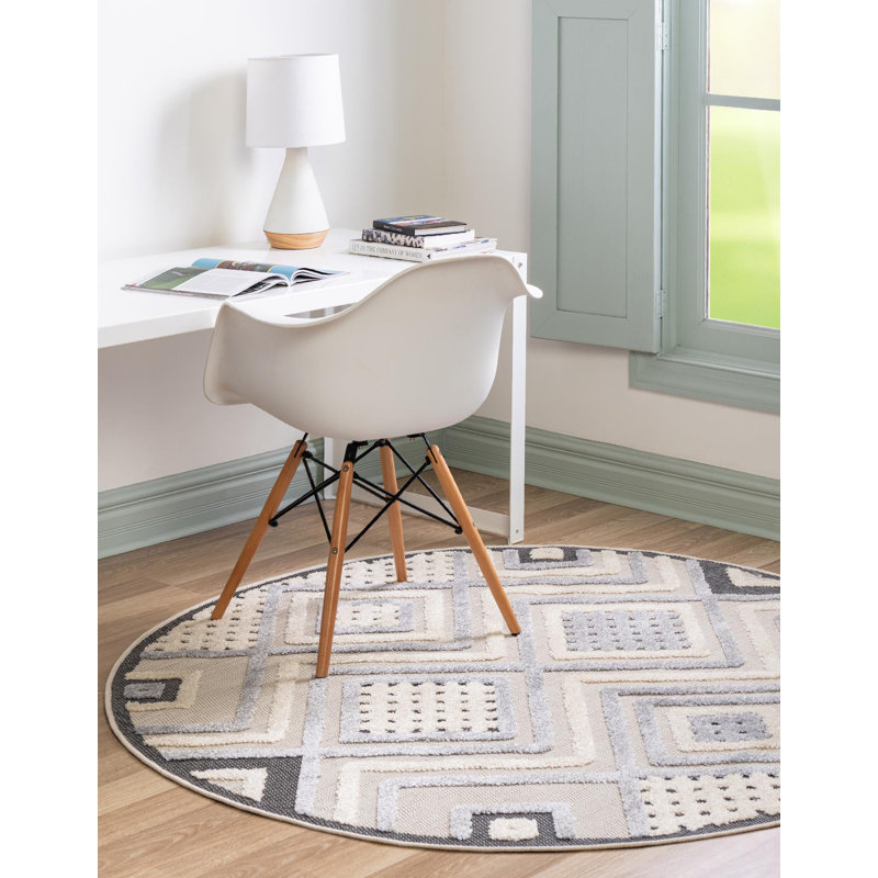 Tapis Flaxton, Rond 3 pi 3 po