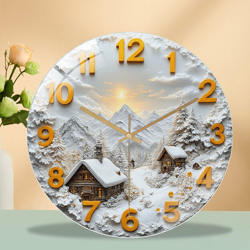 Horloge murale 12 po