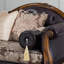 Chaise en bois massif de style européen-100091345