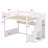 Wooden Loft Bed With Staircase And Wardrobe-1540464992
