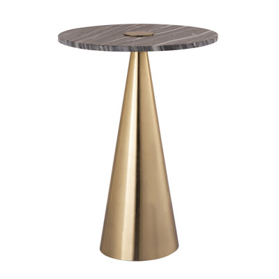 Pedestal End Table