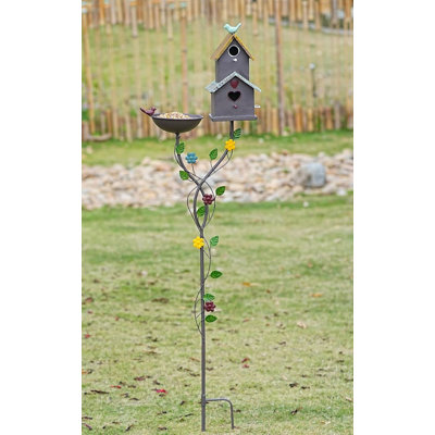 Certie Metal Birdbath